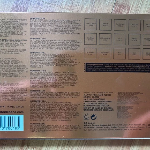 Natasha Denona Brown Eyeshadow Palette